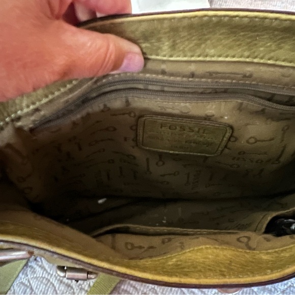 Real green leather fossil - Picture 3 of 5